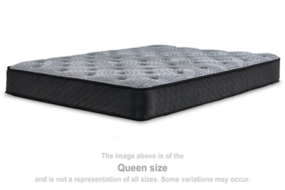 Signature Design by Ashley  Comfort Plus Queen Mattress, Gray