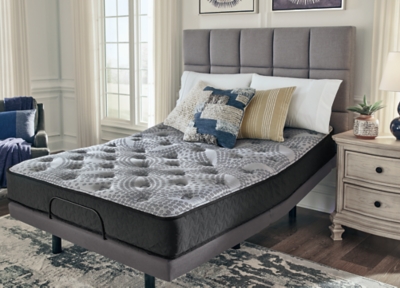 Signature Design by Ashley  Comfort Plus Queen Mattress, Gray