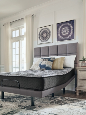 Signature Design by Ashley  Comfort Plus Queen Mattress, Gray