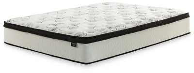 Signature Design by Ashley Chime 12 Inch Hybrid Twin Mattress in a Box White