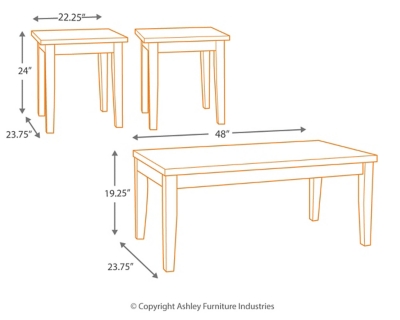 Maysville best sale table set