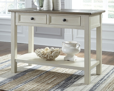Signature Design by Ashley Casual Bolanburg Sofa/Console Tab