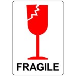 Printable Warning Labels 'Fragile' | Avery