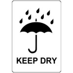 Printable Warning Labels 'Keep dry' | Avery