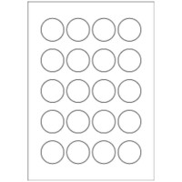 Small Round Stickers 20 per page | Avery Templates