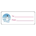 Avery Avery Christmas Wreath Address Label 30 Per Sheet | Party ...