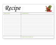 Avery Design & Print Online Recipe Binder Templates