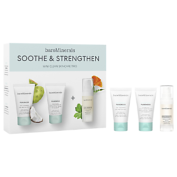 Soothe & Strengthen Mini Clean Skincare Trio