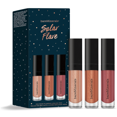 moxie flare lip solar trio gloss bareminerals