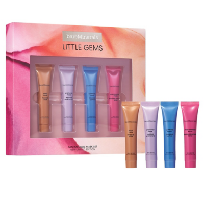 LITTLE GEMS Mini Metallic Mask Set
