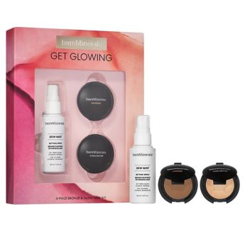 GET GLOWING: 3-Piece Bronze & Glow Mini Makeup Kit