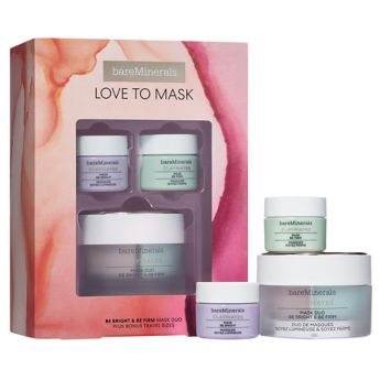 Love To Mask Gift Set: Be Bright & Be Firm