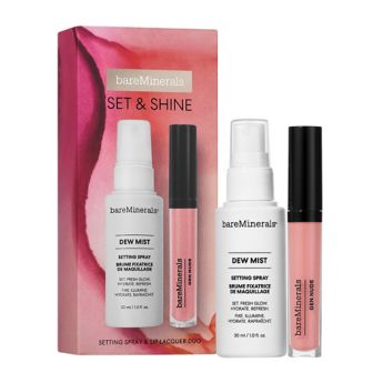 SET & SHINE: Setting Spray & Lip Lacquer Duo