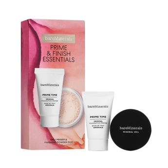 PRIME & FINISH ESSENTIALS: Mini Primer & Finishing Powder Duo