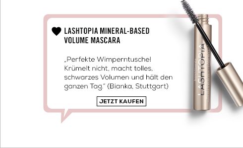 Lashtopia Mineral-based volume mascara