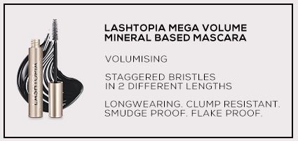 Lashtopia Mega Volume Mineral Based Mascara Comparison