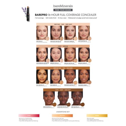 kinakål udløser ærme BAREPRO 16 Hour Full Coverage Concealer in 15 Shades bareMinerals |  bareMinerals