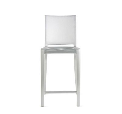   Philippe Starck Emeco HUDSON STOOL Brushed Alum Design Within Reach NR