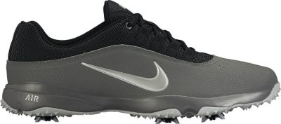 Nike Men's Air Rival 4 Spiked Golf Shoes- Black/Metallic Silver/Dark ...