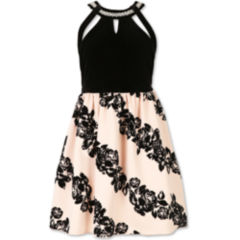 Speechless Sleeveless Skater Dress - Big Kid Girls Plus - JCPenney