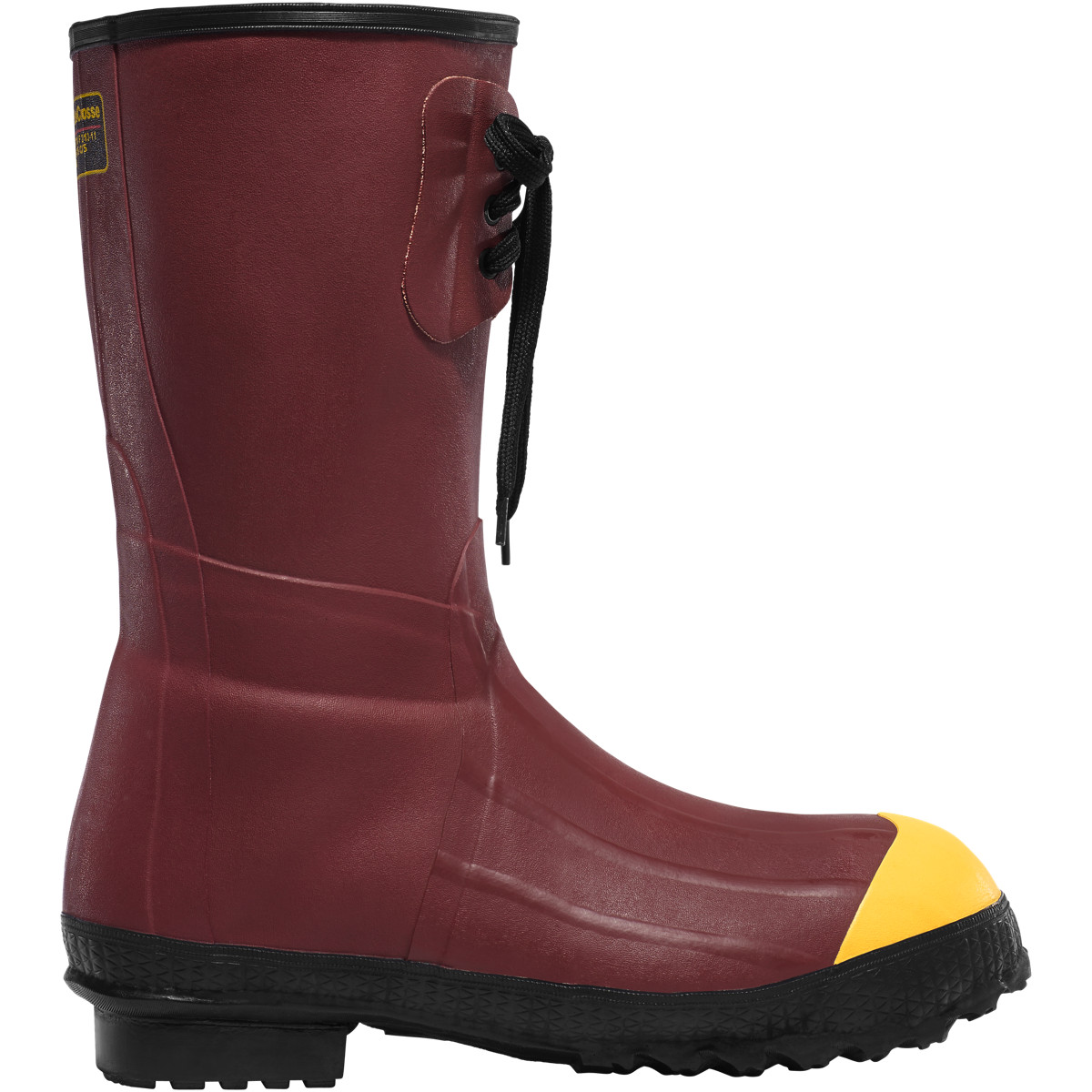 steel toe lacrosse rubber boots