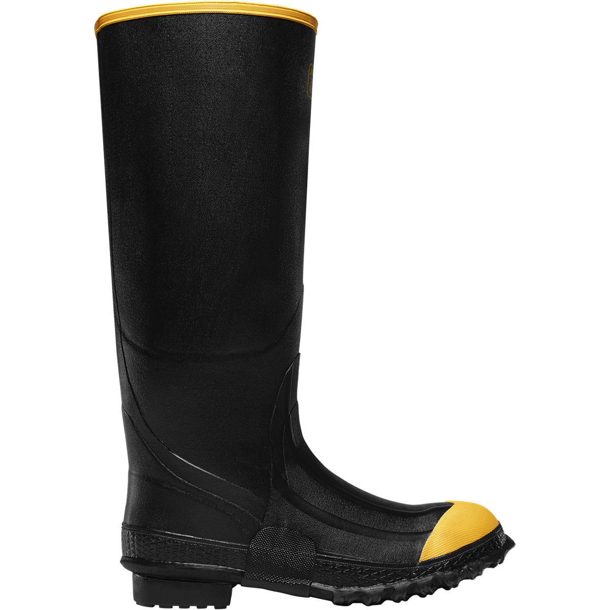 steel toe slip resistant rubber boots