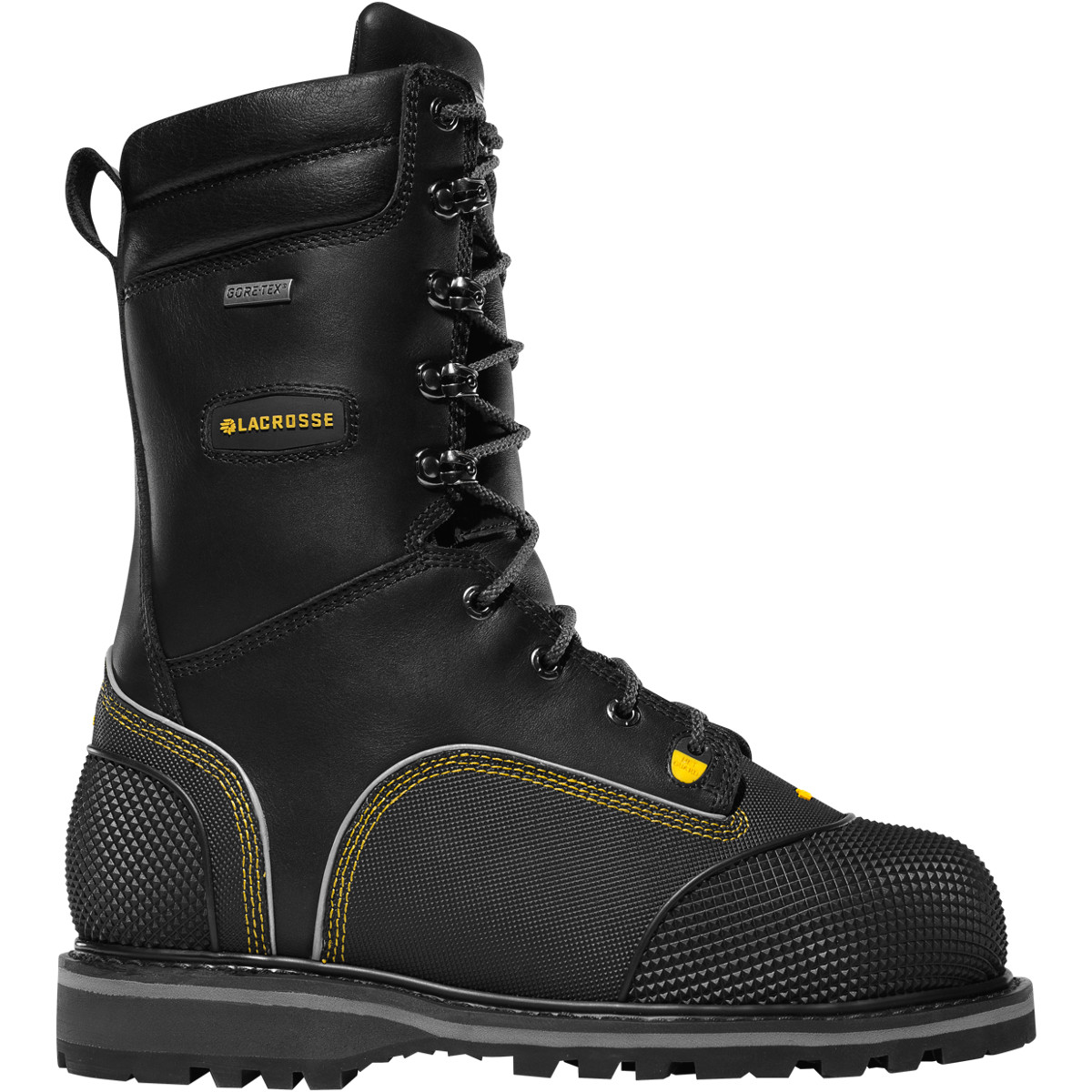 steel toe logger boots