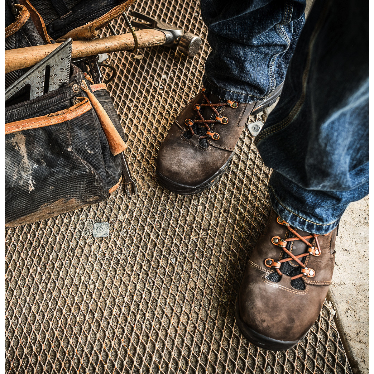Danner Men's 13855 Vicious 4.5" Brown/Orange MET NMT Waterproof Shoes Work Boots 