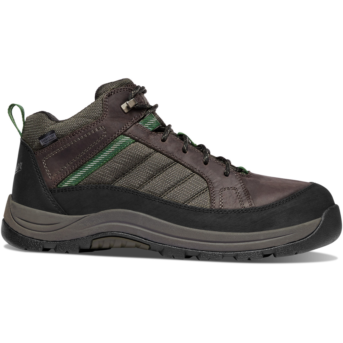 Danner - Riverside Brown/Green Steel Toe