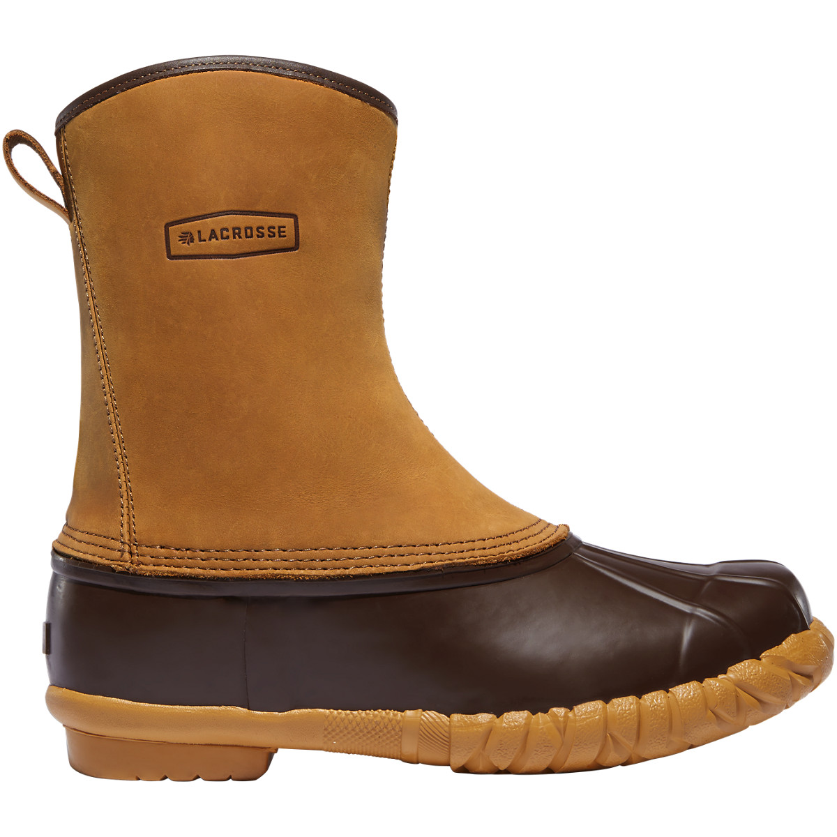 lacrosse boots with zipper