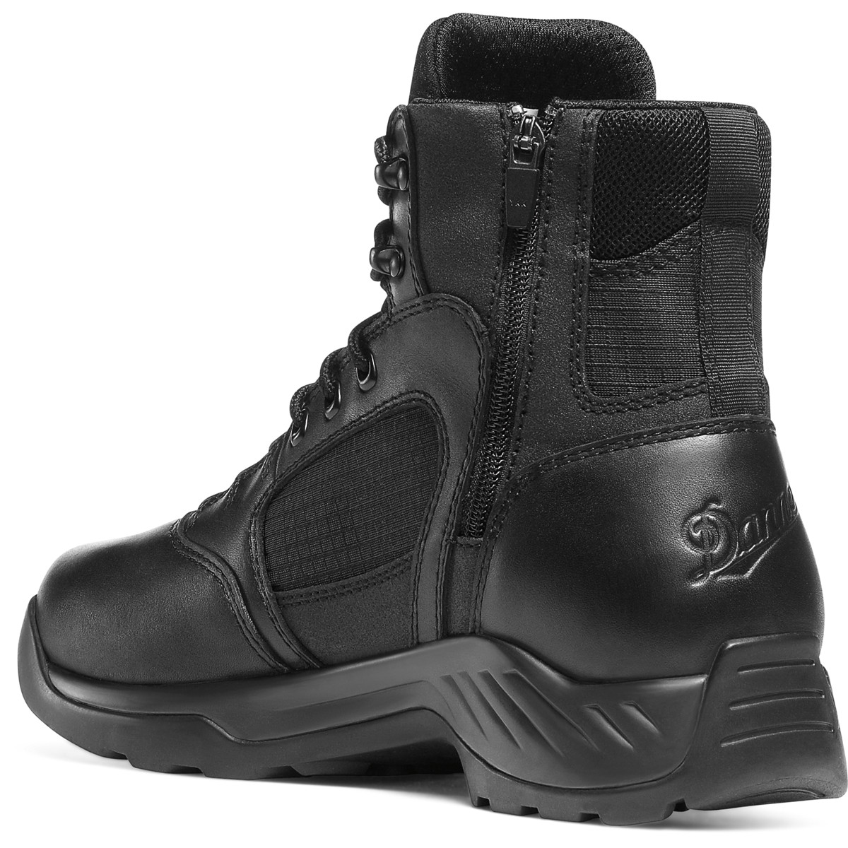28017 All Sizes Available Danner Kinetic 6" Side-Zip GTX Black Work Boots