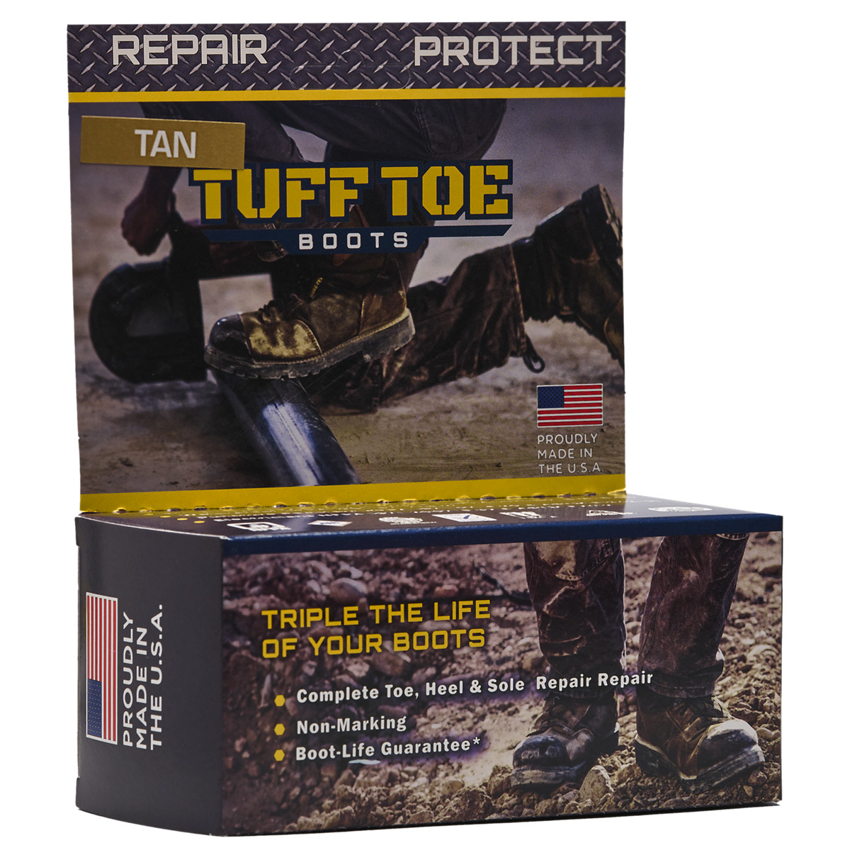 tuff toe tan