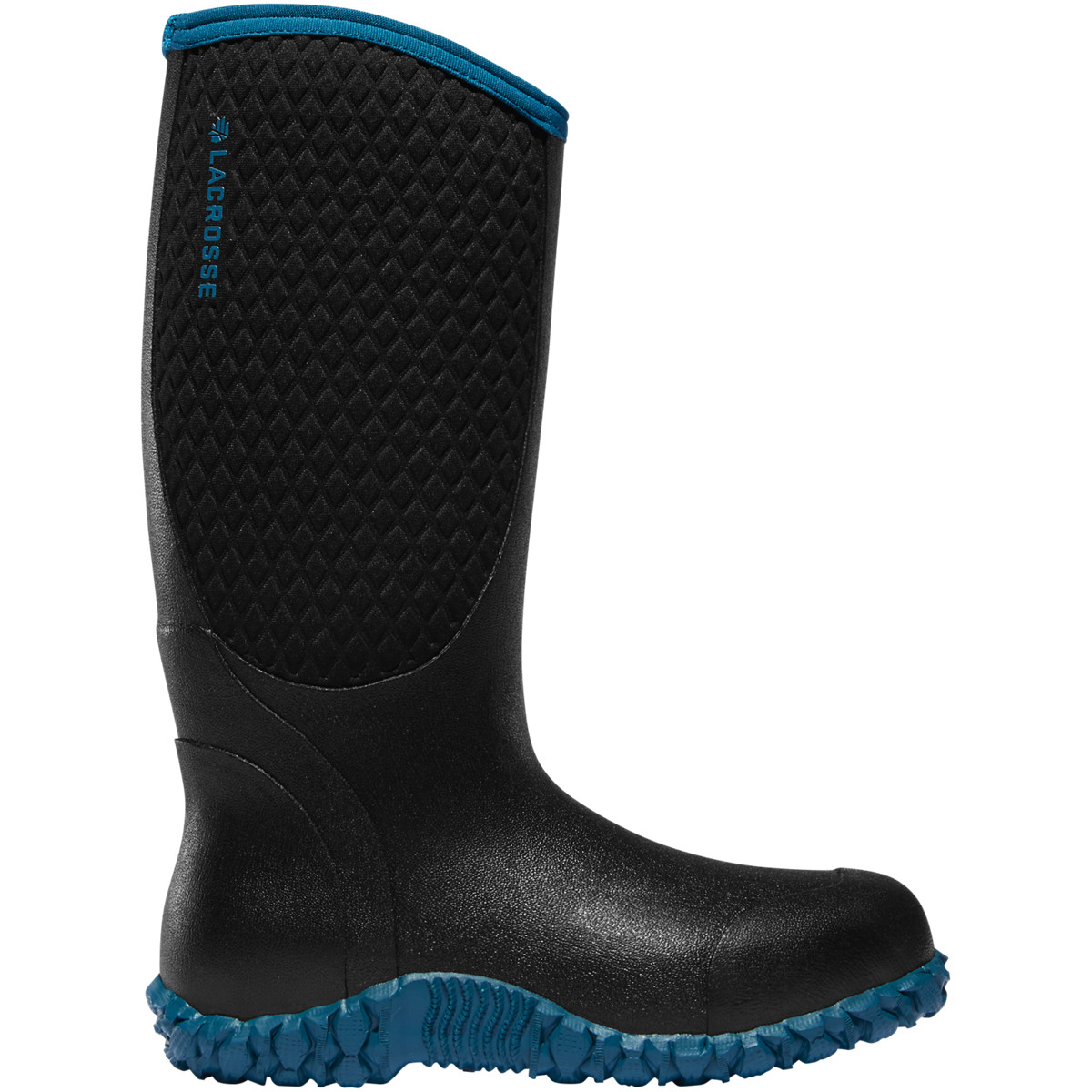 bright blue boots