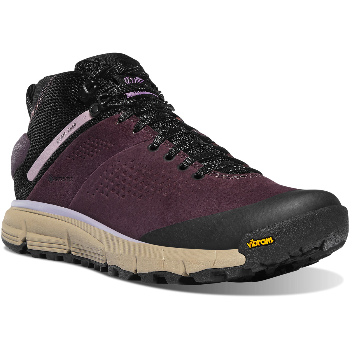 Details about   Danner 61244 Women's Trail 2650 GTX Mid Dark Marionberry Waterproof Hiking Shoes 