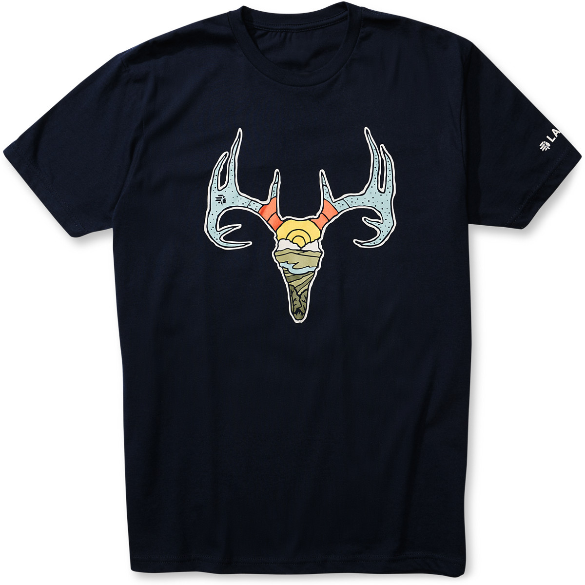 Deer T-Shirt Navy