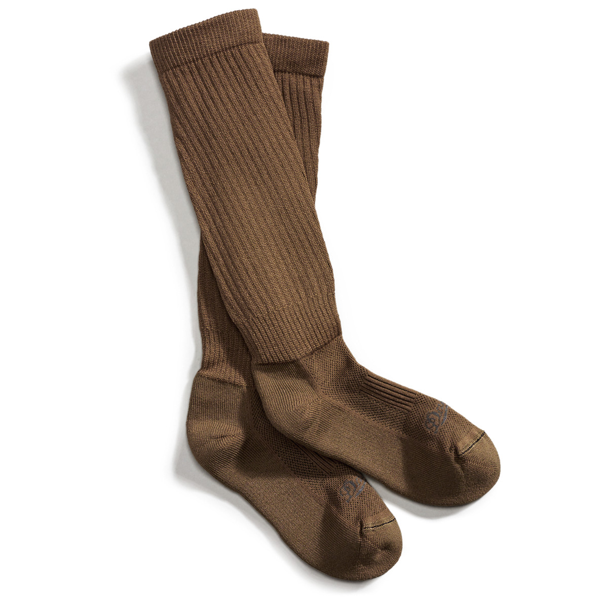 brown socks