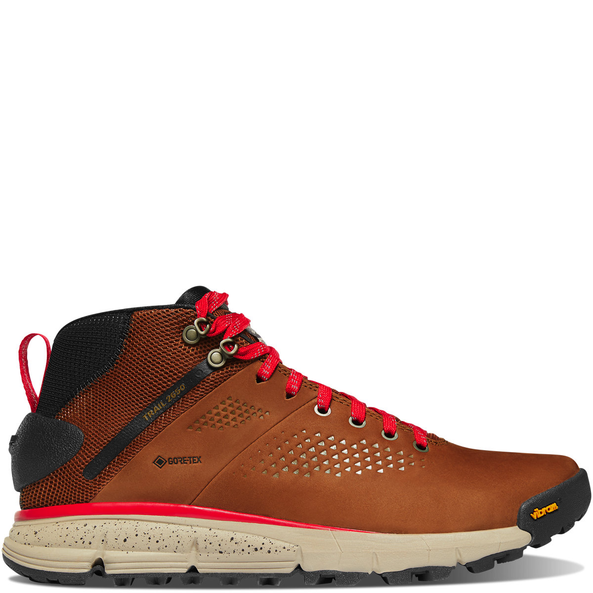 Trail 2650 Mid 4" Brown/Red GTX