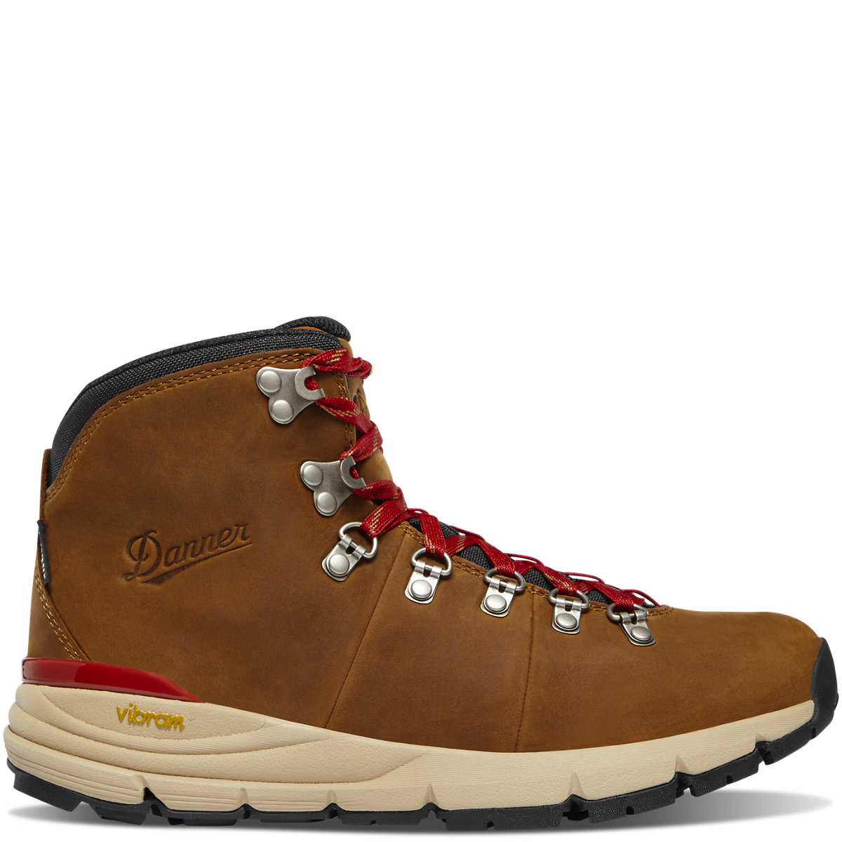 Danner - Mountain 600 Leaf GTX Grizzly Brown/Rhodo Red