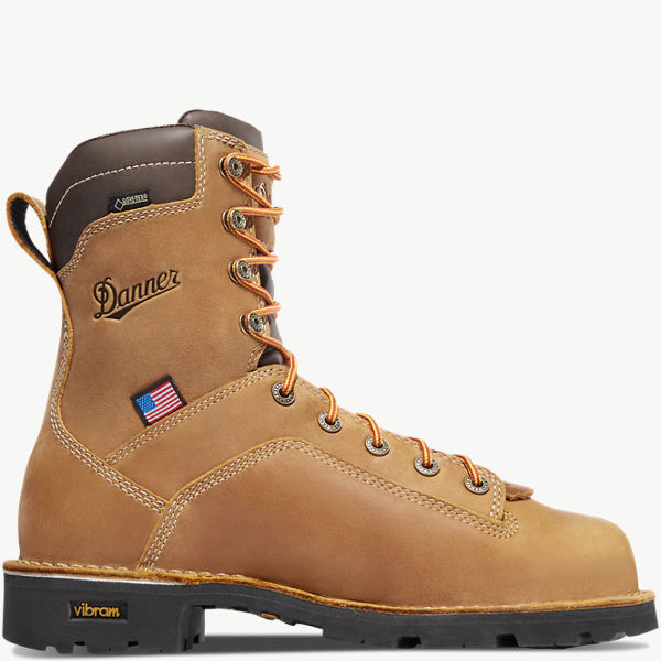 Danner - Quarry USA Distressed Brown Alloy Toe