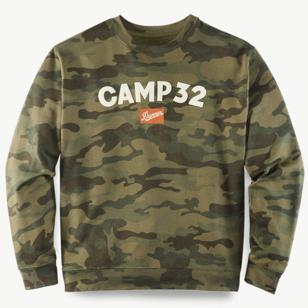 Danner Camp Collection Sweatshirt Forest Camo