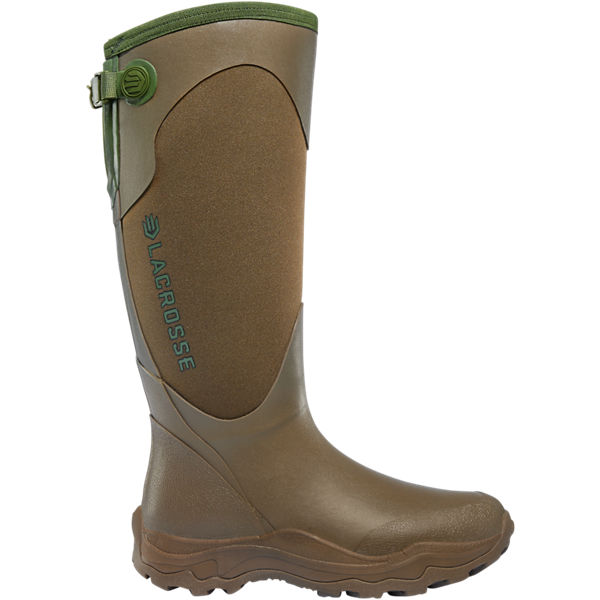Women&#039;s Alpha Agility Snake Boot 15&quot; Brown/Green