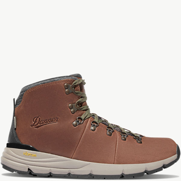 8 2E US Rich Brown-Full Grain Danner Mens Mountain 600 Hiking Boot ...