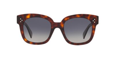 Celine CL000193 54 Brown & Tortoise Polarised Sunglasses | Sunglass Hut ...