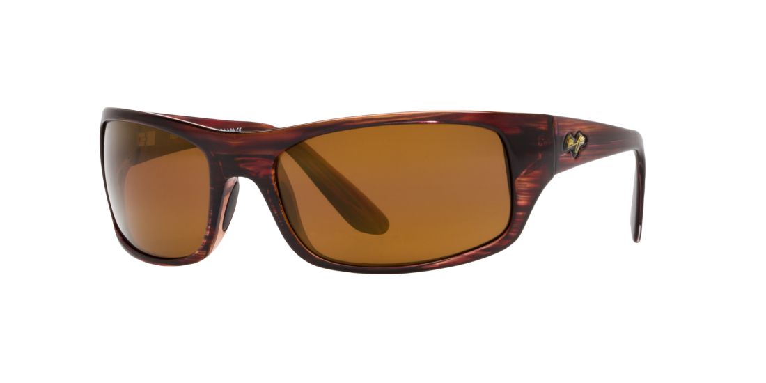 Maui Jim Man PEAHI - Frame color: Brown, Lens color: Brown, Size 65-19/120