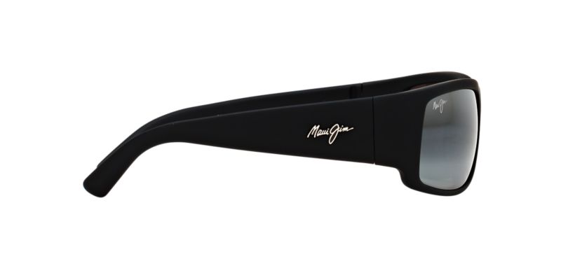 Maui Jim 266 WORLD CUP 64 Grey & Black Matte Polarized Sunglasses ...