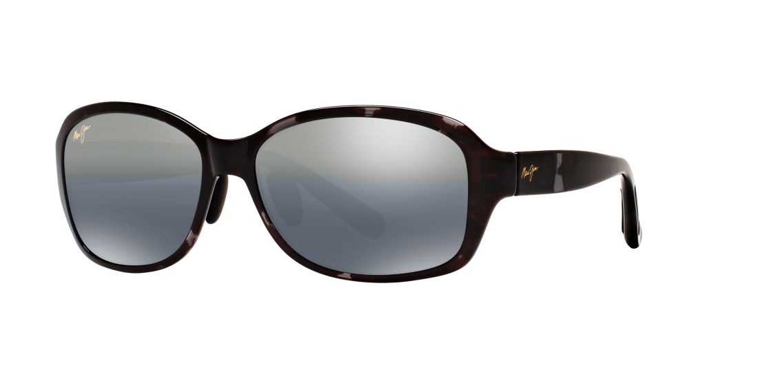 Maui Jim Koki Beach 56mm Polarizedplus2 Sunglasses - Black And Grey Tortoise/ Grey In Grey Mir Pol