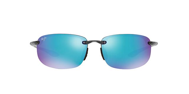 Maui Jim Hookipa Blue Hawaii Lens Polarized Sunglasses 407-11-SGH 64/17 ...