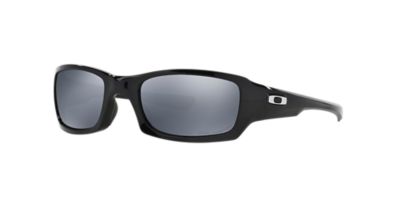 Oakley OO9238 Fives Squared® 54 Grey-Black & Black Polarized Sunglasses ...