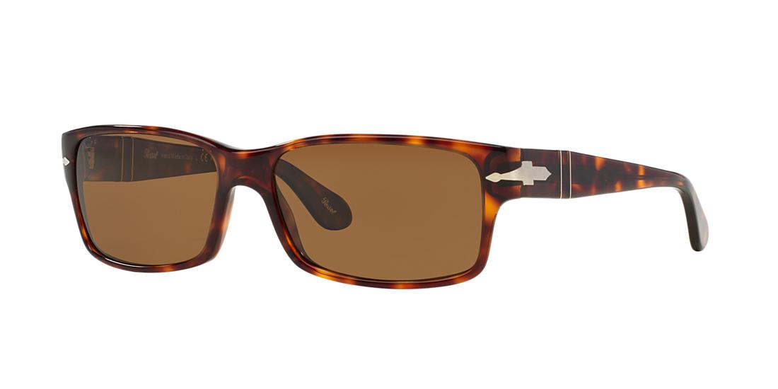 Shop Persol Man Sunglasses Po2803s In Polarized Brown