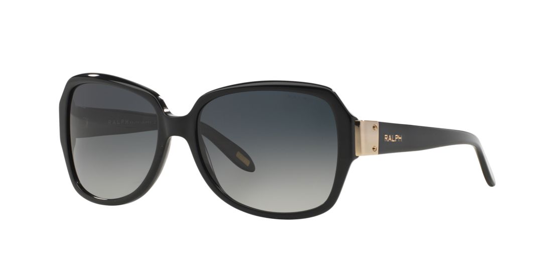 Ralph Woman RA5138 - Frame color: Black, Lens color: Grey-Black, Size 58-16/135